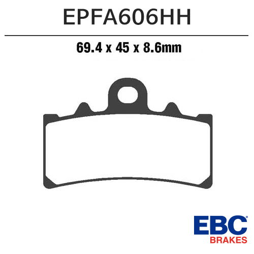 EBC RC125 프론트 브레이크패드 EPFA606HH바이크마루