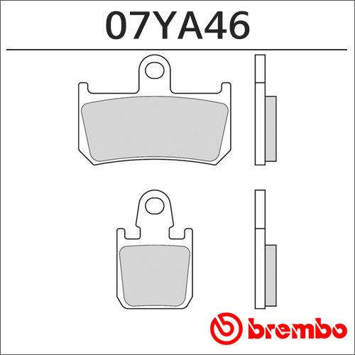 브렘보 07- MT-01 프론트 브레이크패드 07YA46SC 트랙데이용 SC등급바이크마루