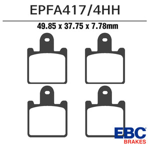EBC ZZR1400 프론트 브레이크패드 EPFA417HH바이크마루